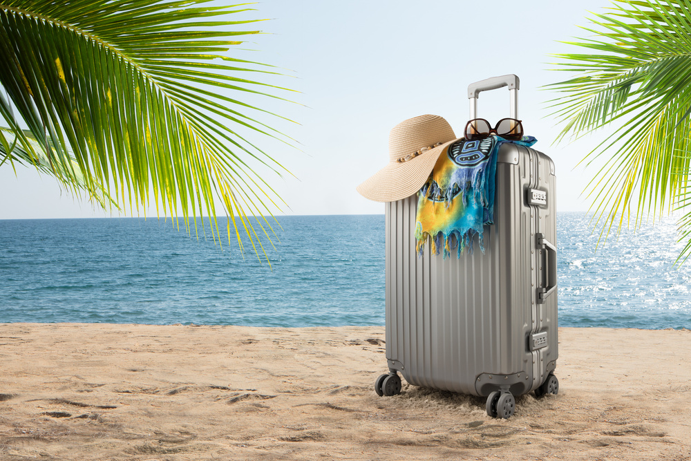 tropic suitcase